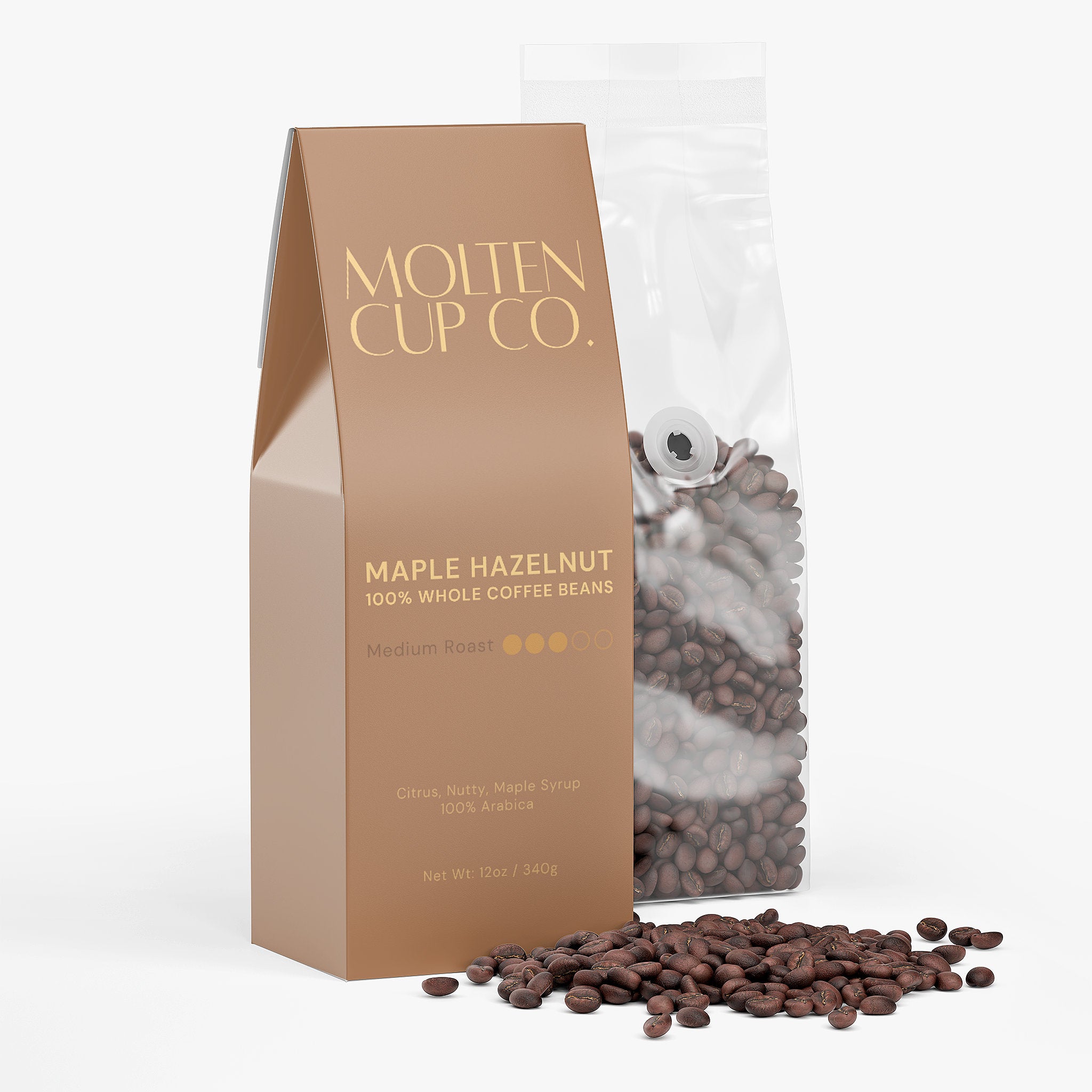Maple Hazelnut Coffee (Medium Roast)